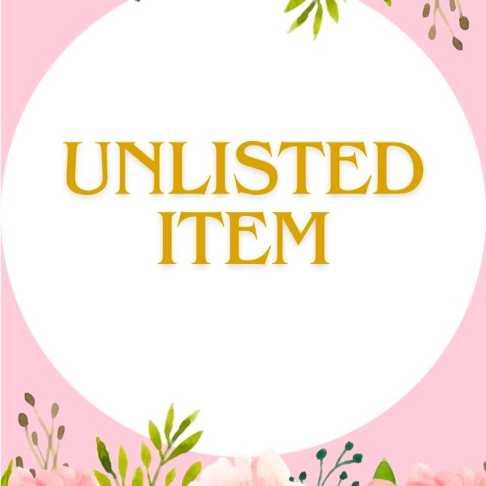 COPY - Unlisted Auction item